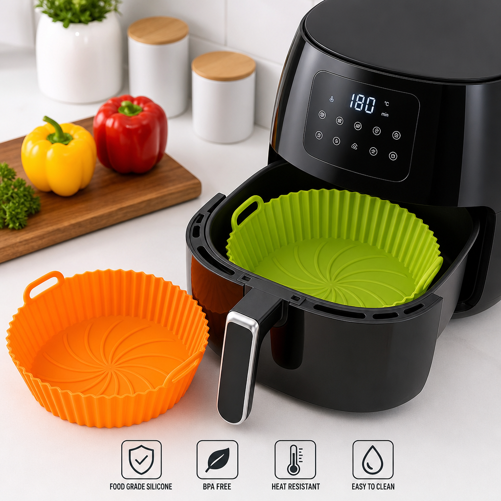 Silikon Airfryer Insats — 2-pack — Hemmafint.se