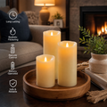 Flameless LED Ljus — 3-pack — Hemmafint.se