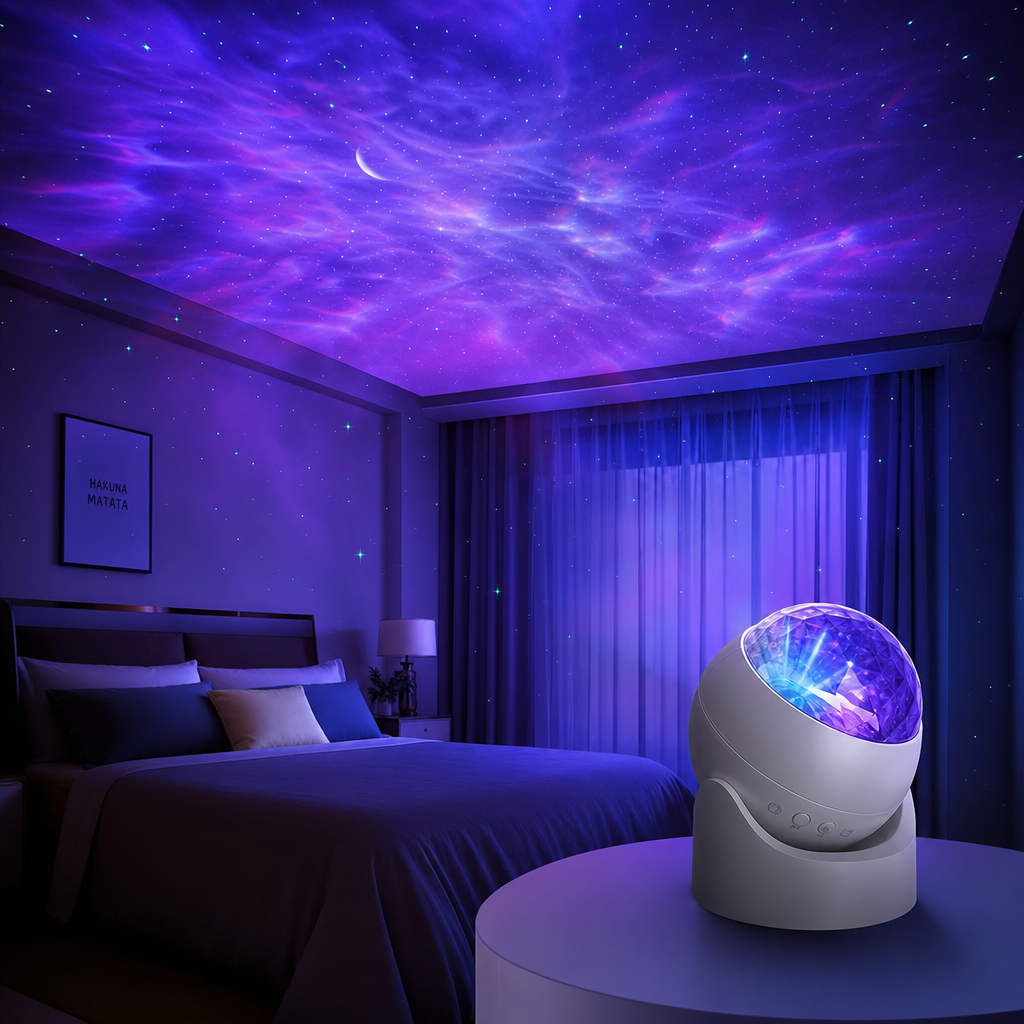 Galaxy Stjärnhimmel Projektor — Hemmafint.se
